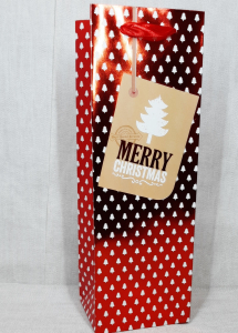 Пакет подарочный новогодний 8389(35х12х10 см)