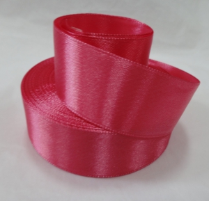 Лента атласная 25 мм(цвет 170 св.помадный 23 метра )