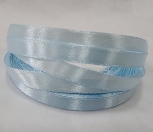 Лента атласная 7 мм(цв. 139  светлоголубой / 23 метра)