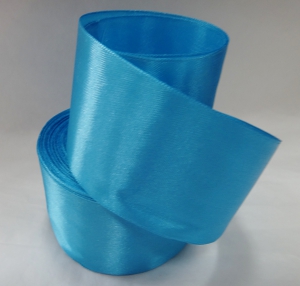 Лента атласная 50 мм (цв.20 морская лазурь , 23 метра )