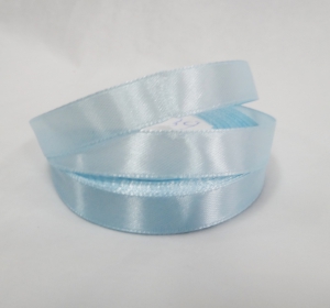 Лента атласная 12 мм( 23 метра) цв. 139 бледноголубой