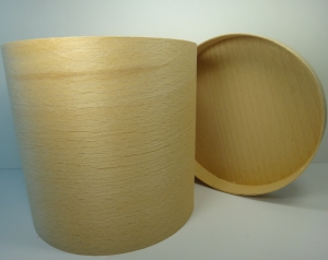 Коробка шпоновая (120х120 мм) 