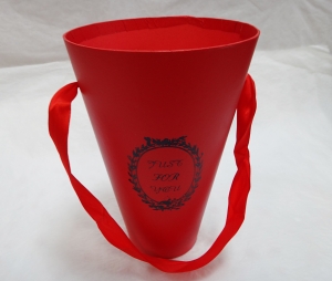 Коробка для цветов  (1 шт , диаметр 15х20 высота см)