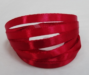 Лента атласная 7 мм(цв. 72 темномалиновый / 23 метра)