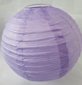 Шар декоративный , сиреневый , диаметр 30 см.