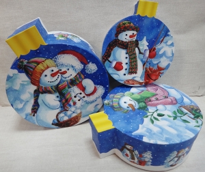 Подарочная коробка 00772Б( комплект 3 шт )