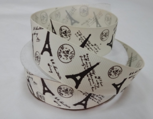 Лента репсовая (высота 2,7 см,в рулоне 23 метра) .