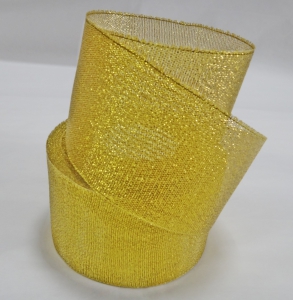 Ленгта парча 5 см, в  рулоне 23 м. (Золото).