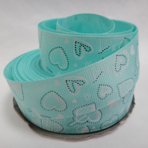 Лента репсовая (высота 2,7 см,в рулоне 23 метра) .