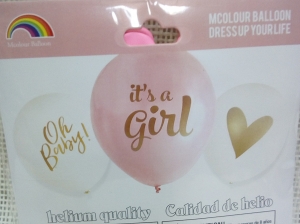 Шар воздушный  НАБОР 6 ШТУК (30 см )