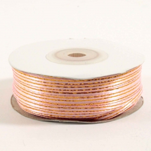 Лента атласная с люрексом 3 мм ( 91метр )