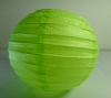 Шар декоративный , салатовый , диаметр 15 см.