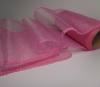 Органза (12 см , длина 10 ярд )Цвет розовый.