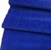 Бумага крепп  (50х250 см)  Цвет 555 темносиний- Италия.