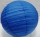 Шар декоративный , синий  , диаметр 40 см.